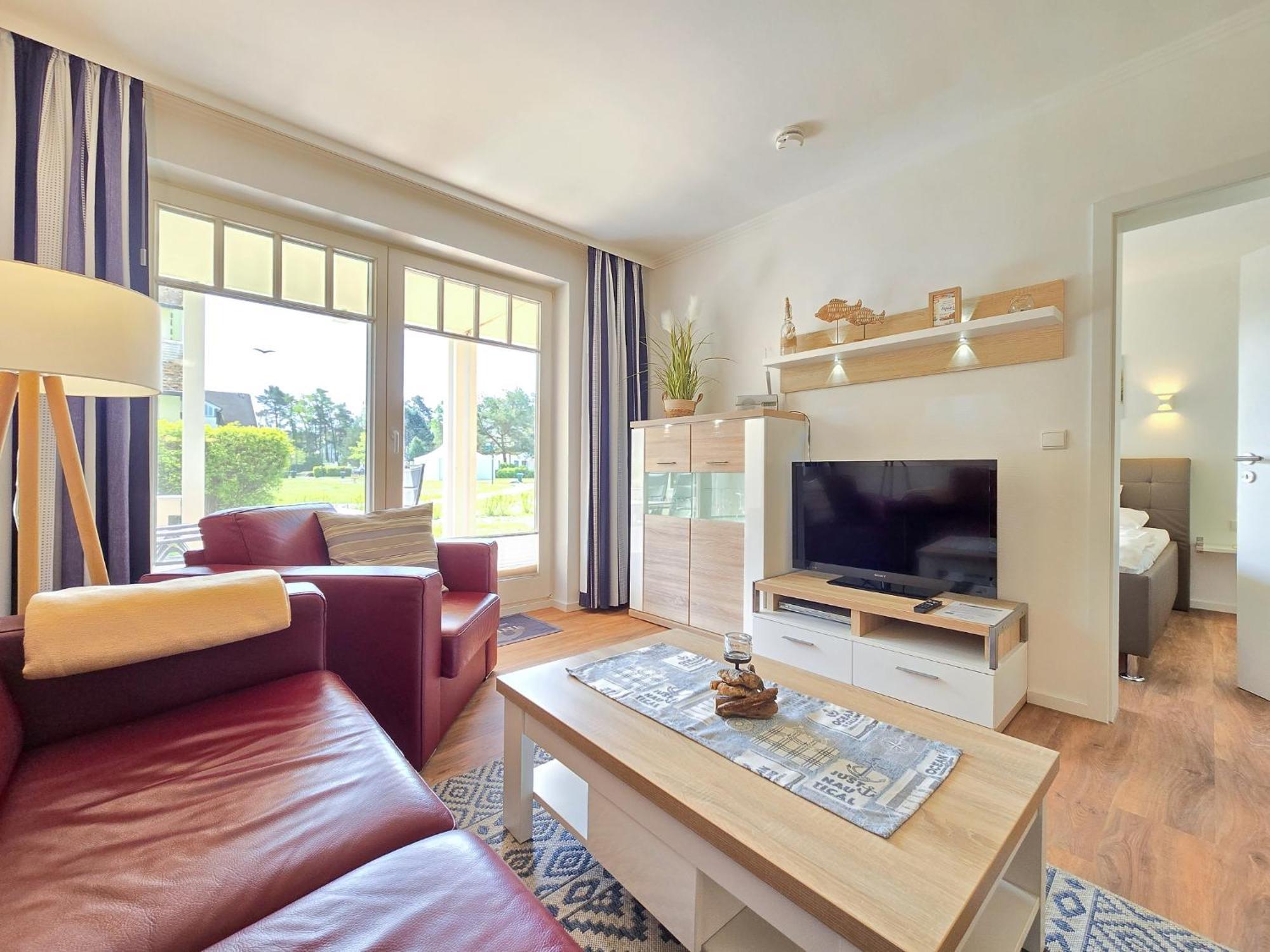 Duenenpark Binz - Komfortplus Ferienwohnung Mit 1 Schlafzimmer Und Terrasse Im Erdgeschoss 212 ภายนอก รูปภาพ